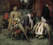 Pieter Bruegel Beggars who Germany oil painting artist